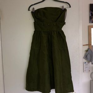 Green Anthropology Dress